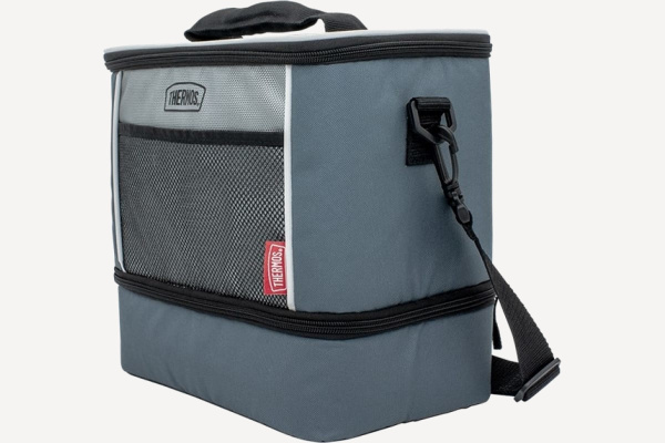 Сумка-термос THERMOS E5 - 12 Can Cooler DUAL LUNCH BOX, 9л (серый)